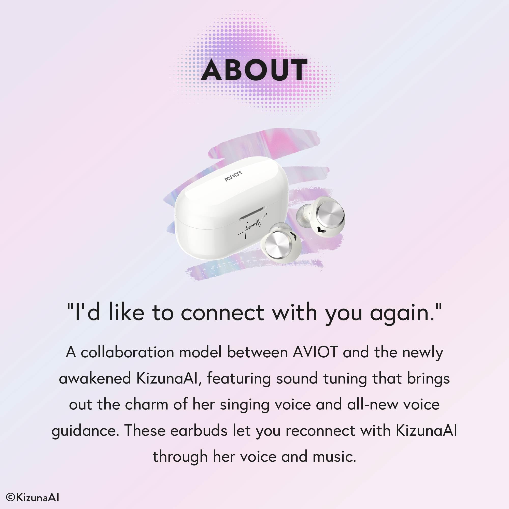 Amazon.com: AVIOT KizunaAI Collaboration Wireless Earbuds TE