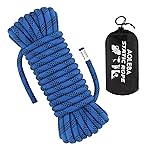 AOLEBA 10.5 mm Static Climbing Rope 10M(32ft) 20M(64ft) 30M(96ft) 50M(160ft) 70M(230ft) Outdoor Rock Climbing Ropes, Escape Rope Ice Climbing Equipment Fire Rescue Parachute Rope