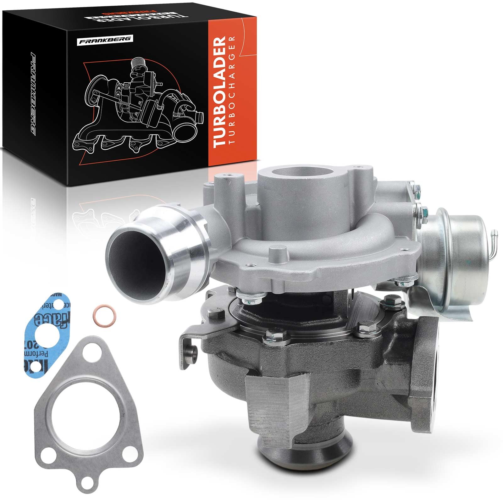 Frankberg Turbocompressore 5438-970-0006 | Compatibile con: Pulsar Hatchback C13, Autobus NV200/Evalia, M.e.g.a.n.e IV Hatchback B9A/M/N, Grand Scénic III JZ0/1