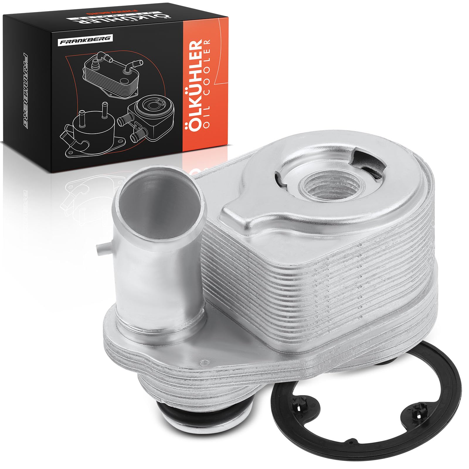 Frankberg Radiatore dell'olio 5801555580 | Compatibile con: Ducato Van 250, Ducato pianale/telaio 250, Ducato Bus 250