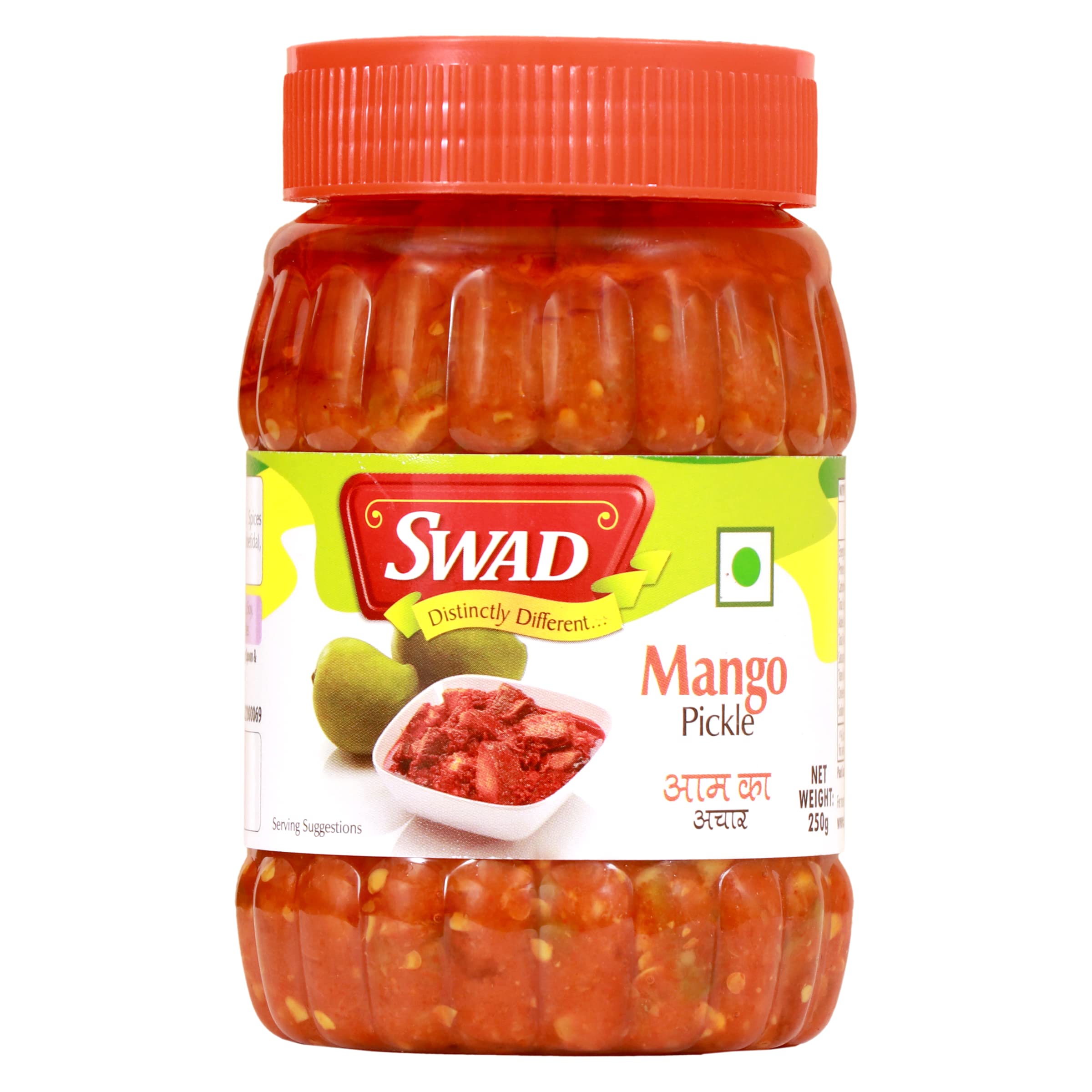 SWAD Mango Pickle, Traditional Aam ka Achar, (Mango, 250g)
