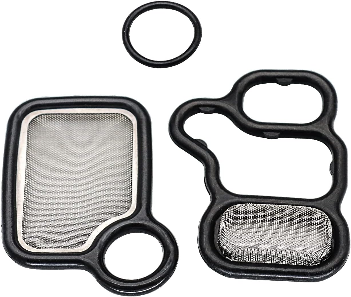 917-176 VVT VTEC Solenoid Gasket Valve Cover Set 3 pcs 15815-RAA-A02 Fits 2002-2015 Honda CR-V Accord Element Civic Si Fit Accord Crosstour,Acura RSX Base & Type S TSX RDX,15845-RAA-A01 91319-PAA-A01.