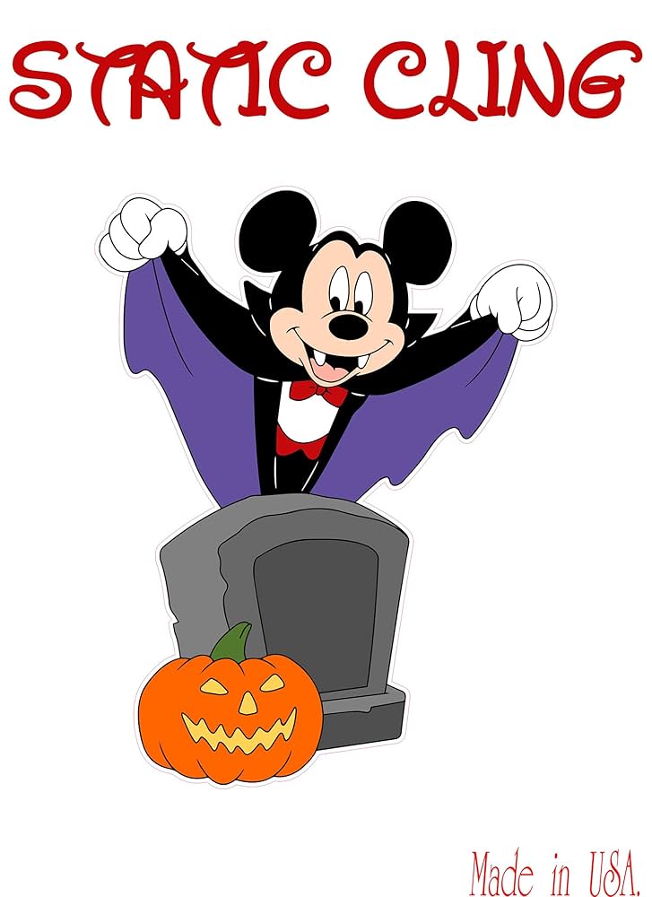 Amazon.com: Halloween, Mickey in Vampire Costume Static