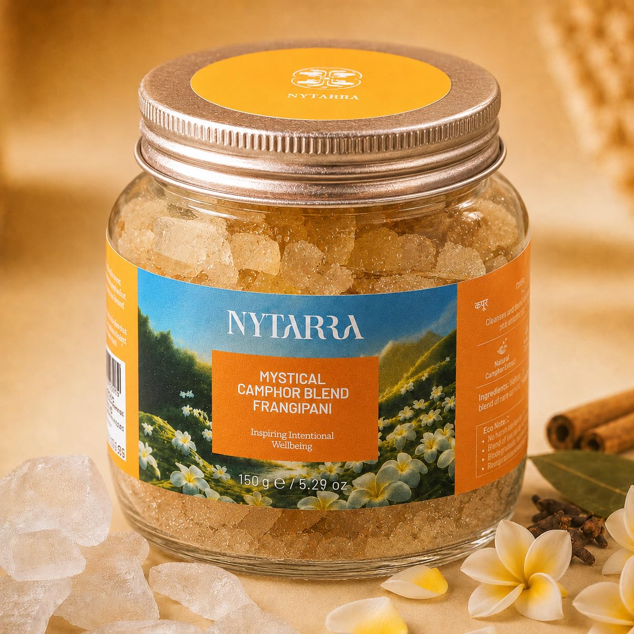Nytarra Rose Camphor Blend - Diffuser & Puja Rituals -13 Nytarra Rose Camphor Blend - Diffuser & Puja Rituals -13