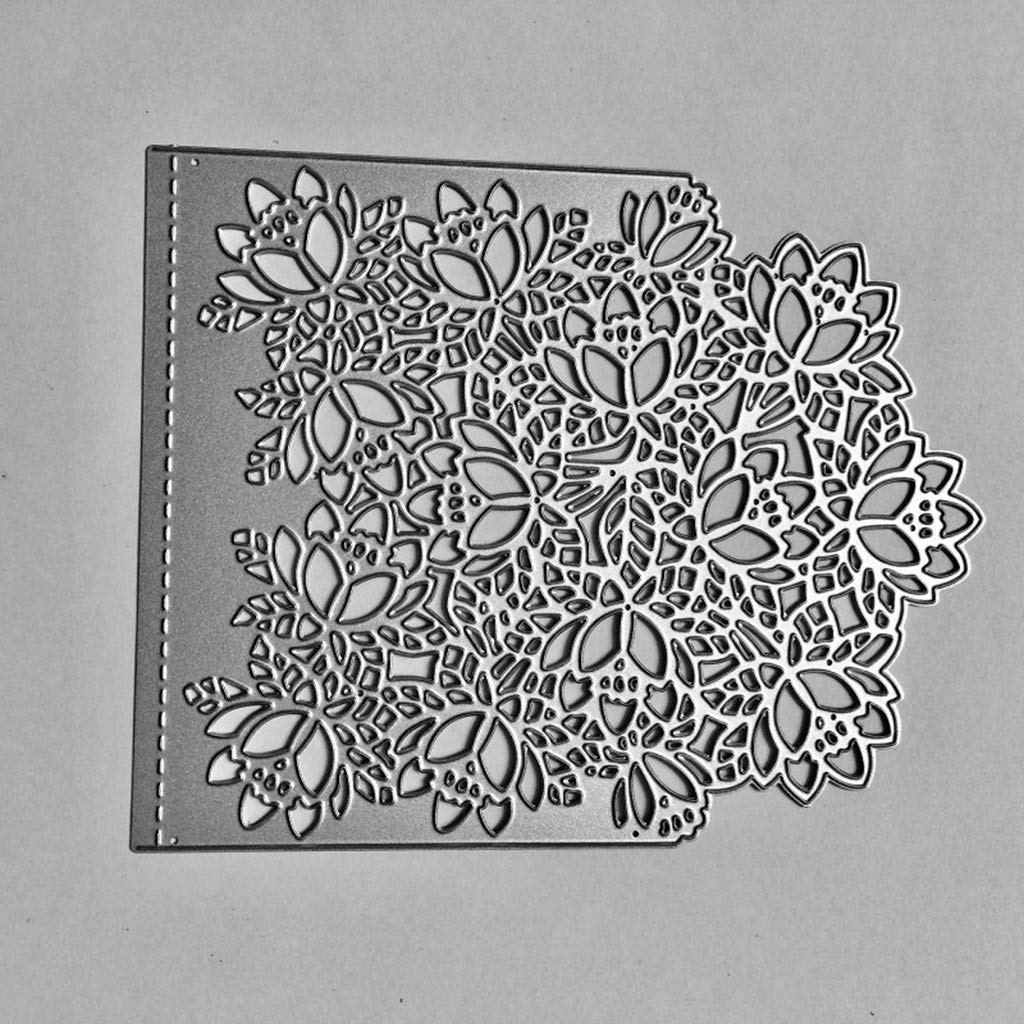 6 Fustelle Metalliche Zonster A Forma Di Fiocco | Stampini Per Scrapbooking E Biglietti Auguri | Acciaio 100% - 2