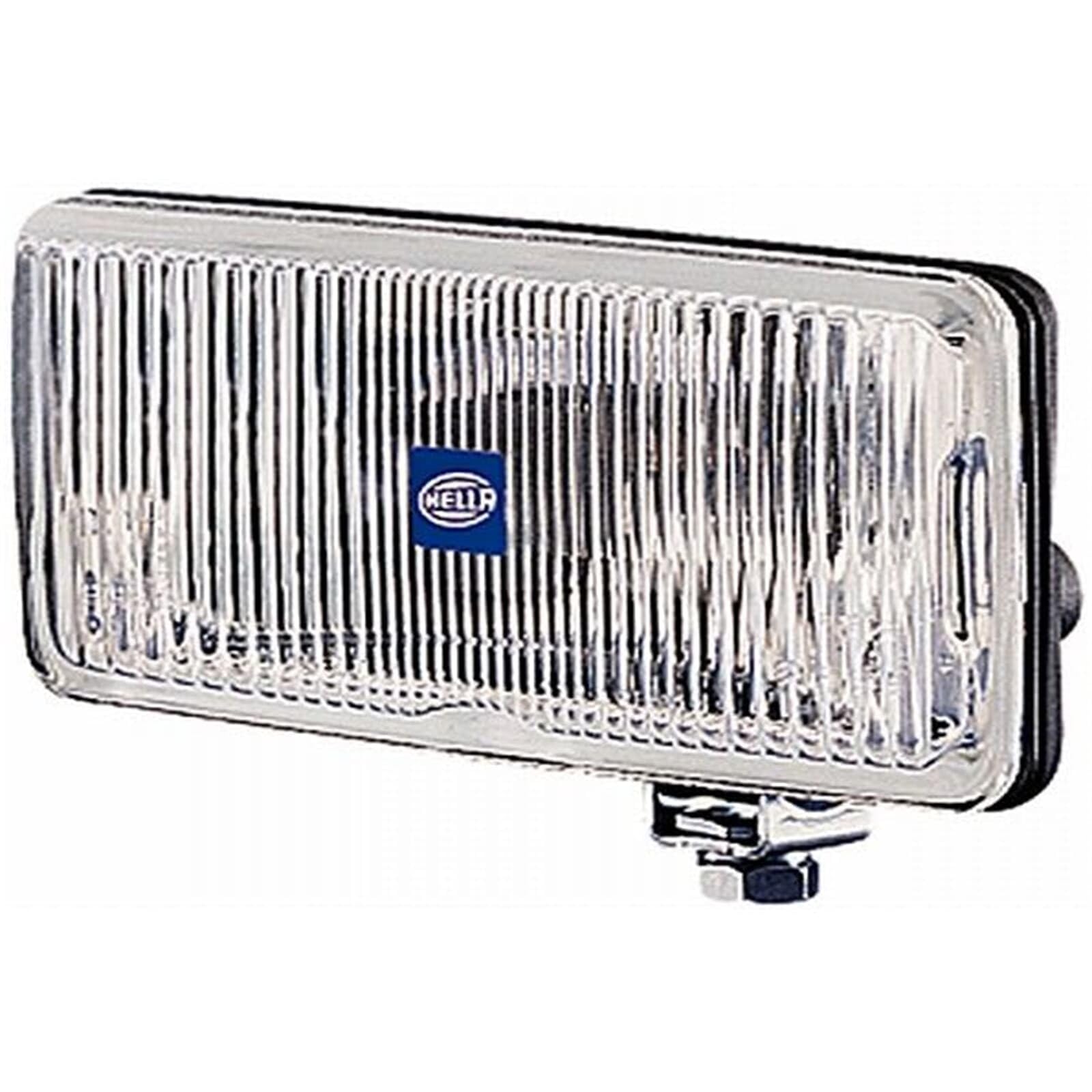 HELLA Halogen Reflektor dalekosiężny - Comet 550 - 12V - prostokątny - Liczba referencyjna: 17.5 - SAE - ryflowana szyba rozpraszająca reflektora - przezroczysty - 1FD 005 700-471