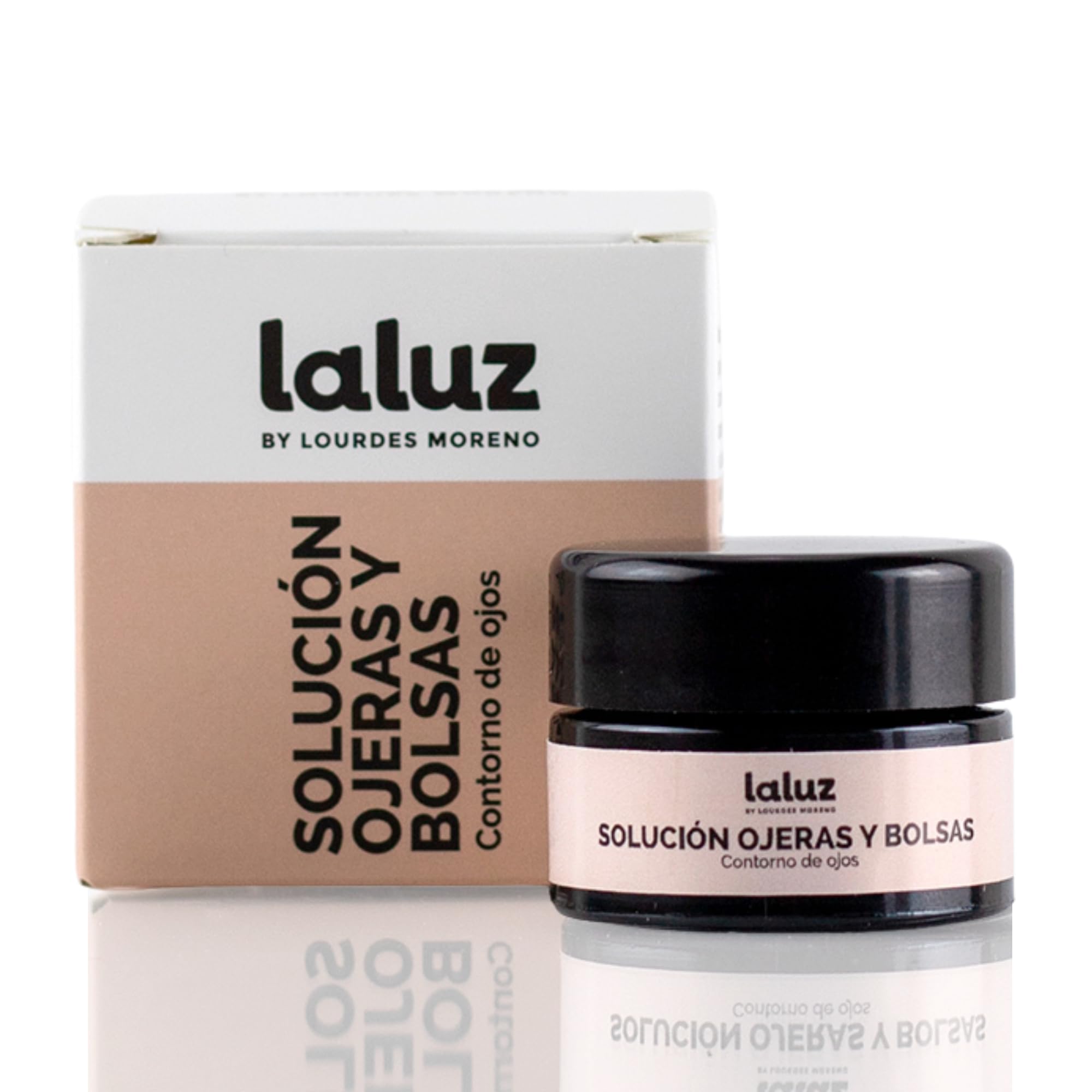 Lourdes Moreno I Crema Contorno De Ojos Antiojeras Mujer Y Hombre I Solución Ojeras Y Bolsas I Eye Cream Hidratante Anti Ojeras I Contorno De Ojos Antiarrugas Mujer | Niacinamida | 15 ml |