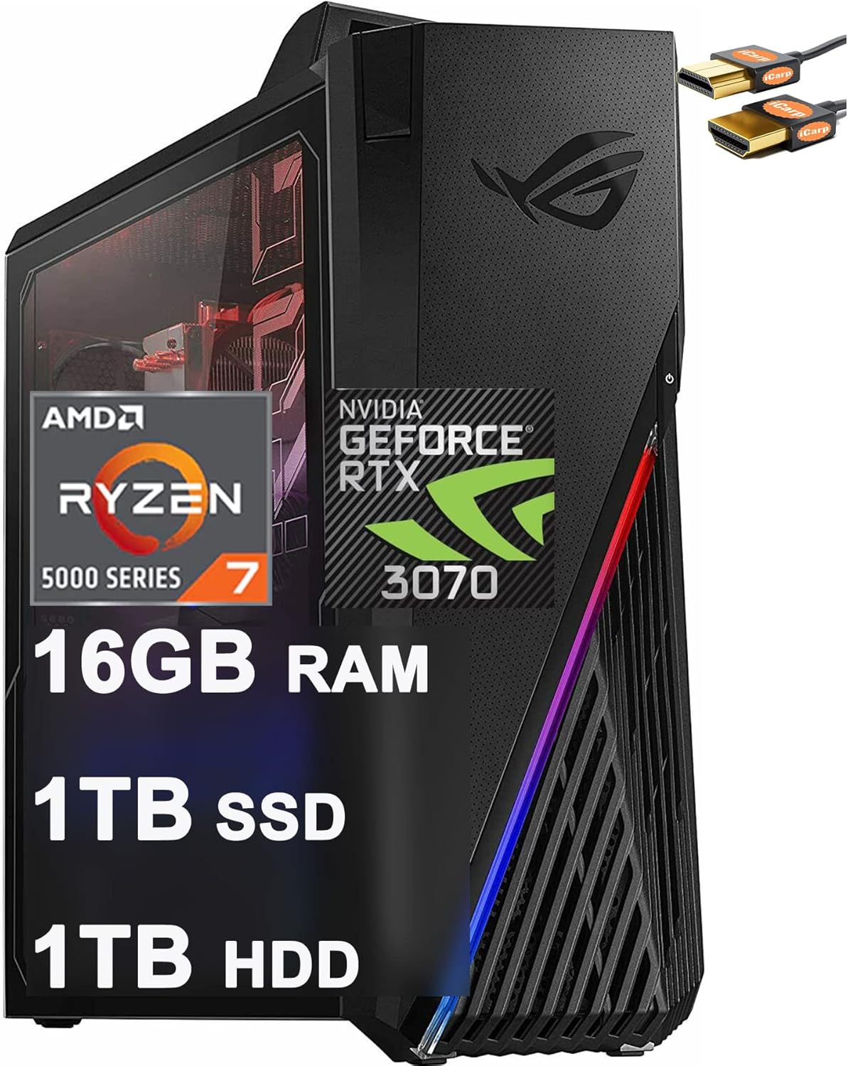 Powerful ASUS GA15 Gaming Desktop, Ryzen 5800X, Australia