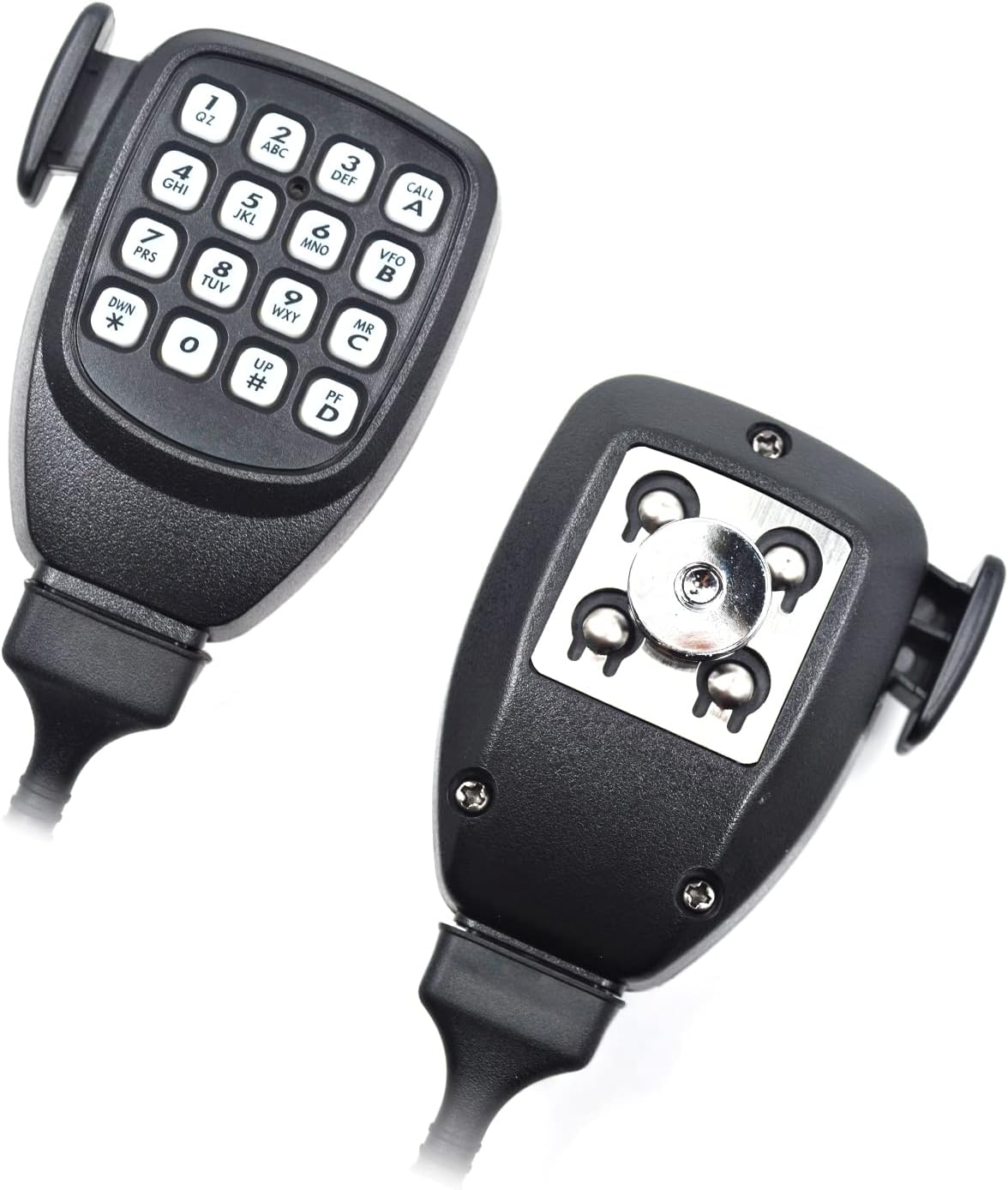 (2-Pack) KMC-32 DTMF Microphone Speaker for Kenwood Radios NX700 NX800 TK780 TK768 TK768G TM481 TM281 TM471 TM271 TK868G TM-D710A TM-V71A Mobile Radio Remote Speaker RJ45 Plug 8-Pin