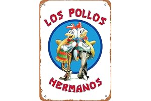 Muecddoa Vintage Retro Poster-Los Pollos Hermanos Decor