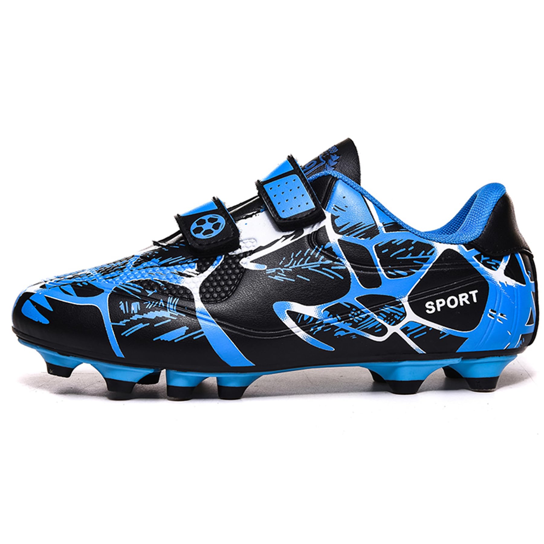 BAODLE Scarpe da Calcio Ragazzi FG/AG Professionale All'aperto Calcio da Scarpe Ragazzo TF Allenamento Bambini Teenage Spike