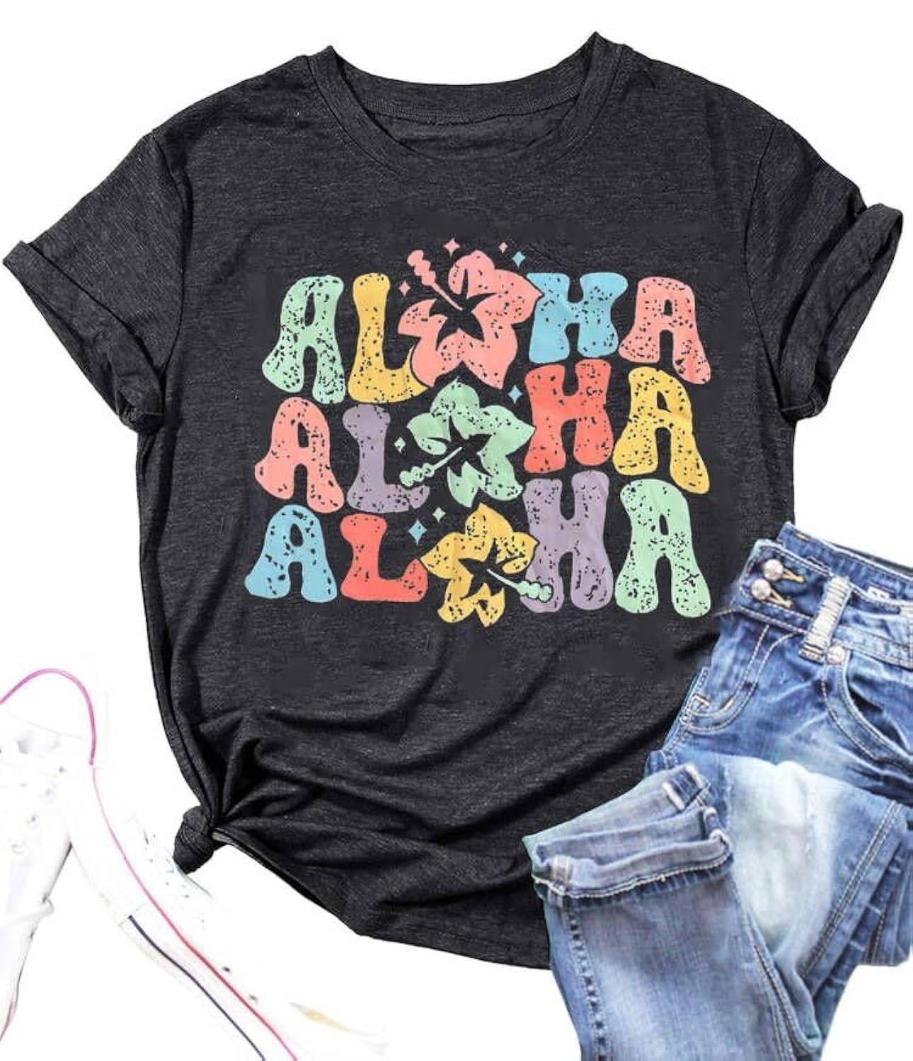 Hawaiian Shirt Women Family Vacation Tee Girls Hawaii Trip Summer Vacation T-Shirt