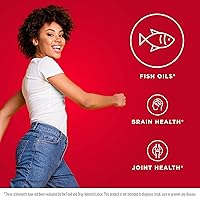 Vista 4 de Jarrow Formulas Equilibrio EPA-DHA de 600 mg 120 cápsulas blandas, paquete de 2 Proporción 21 de EPA y DHA Apoya la salud del cerebro