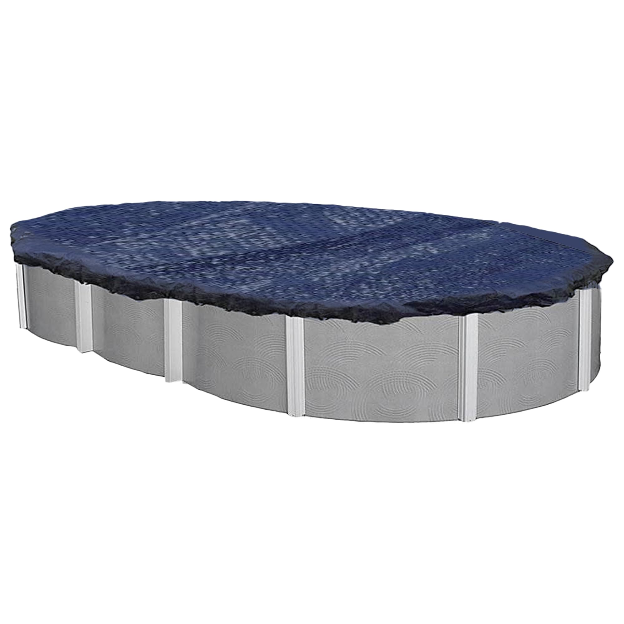 21' Blue Round Above Ground Swimming Pool Winter Cover