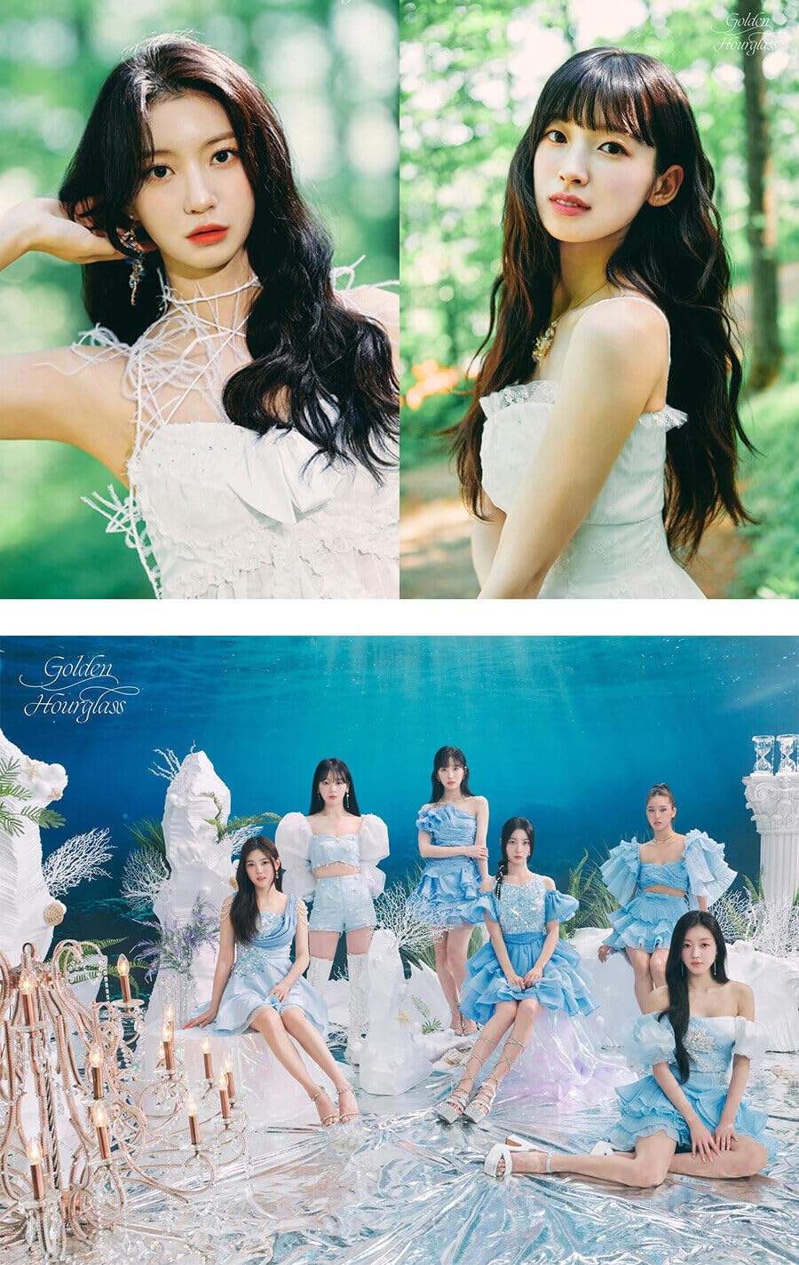 Amazon.com: OH MY GIRL GOLDEN HOURGLASS 9th Mini Album (WAVE