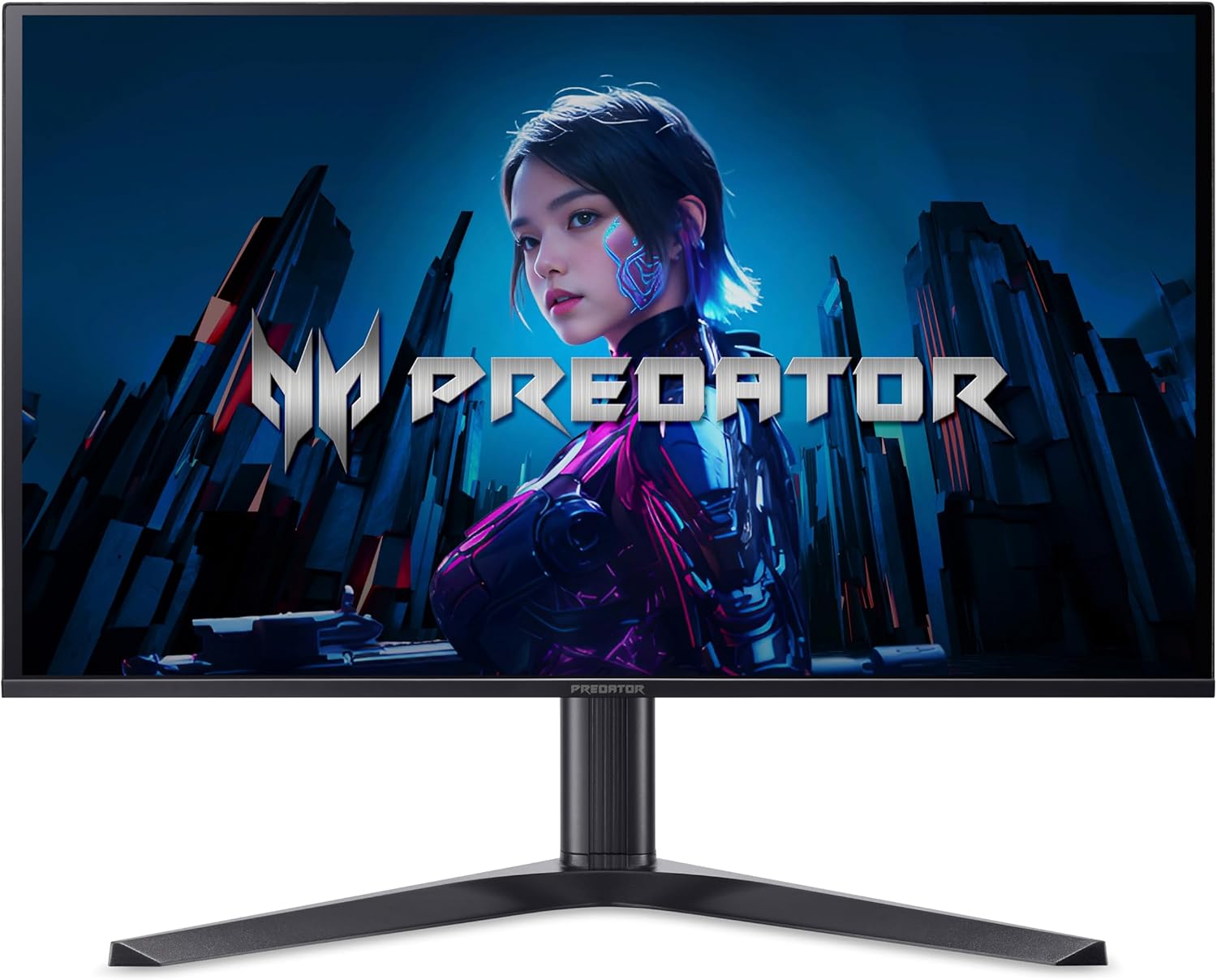 acer Predator X27 X1 26.5″ 4K (UHD) QD-OLED 240Hz 0.03ms (GTG) Gaming Monitor 2x HDMI 2.1, 2x DP 1.4, USB-C, USB HUB, FreeSync Premium Pro/G-Sync Comp., HDR, Pivot