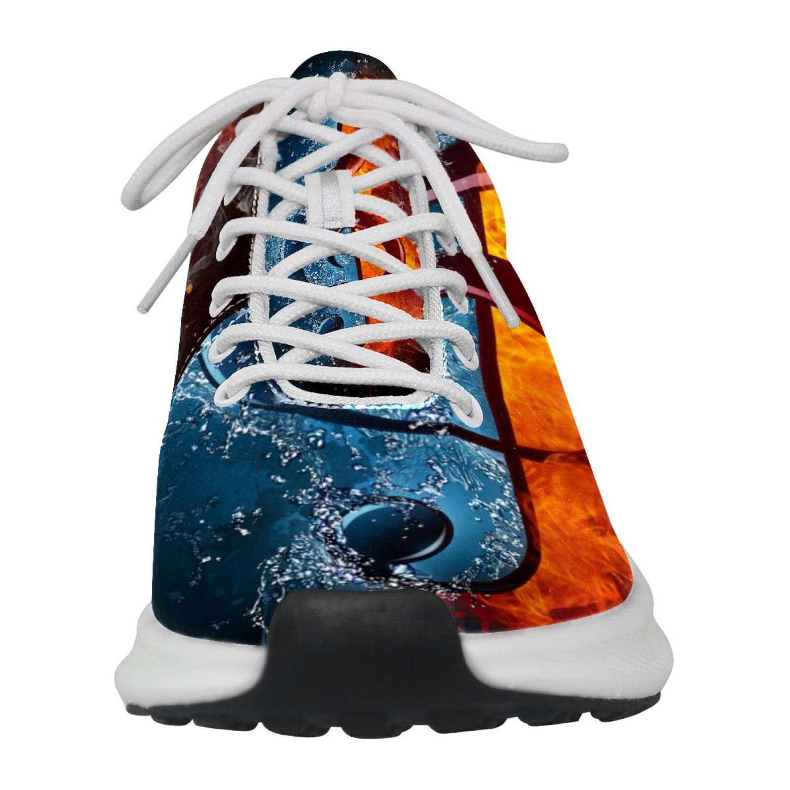 Sneakers personalizzate Scarpe da passeggio leggere Running Athletic Casual Sneakers antincendio e acqua Note musicali, multicolore, 10 US