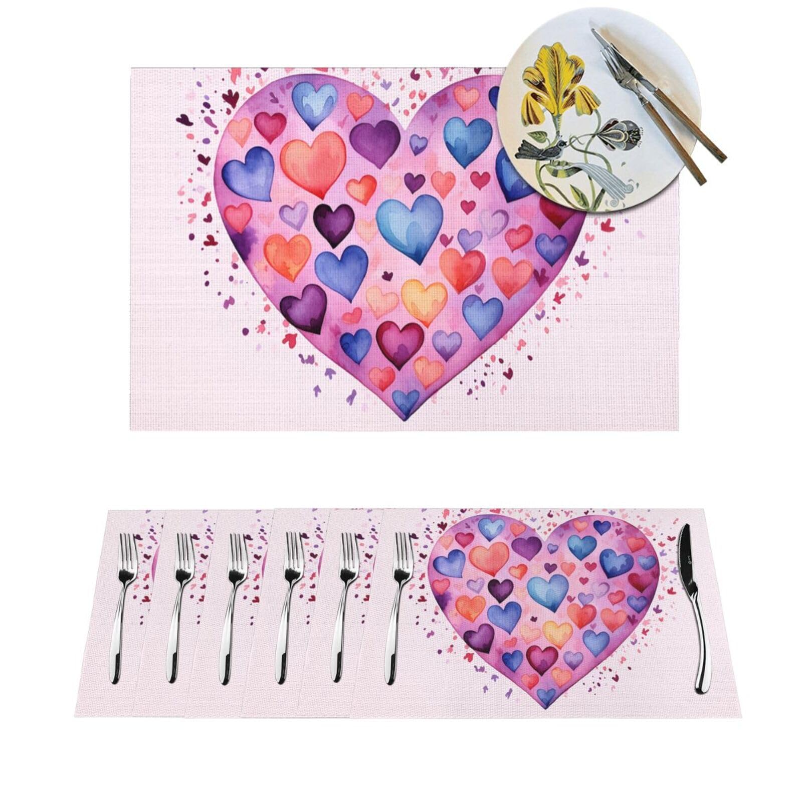 Sets de table antidérapants en PVC pour protéger votre mobilier des taches