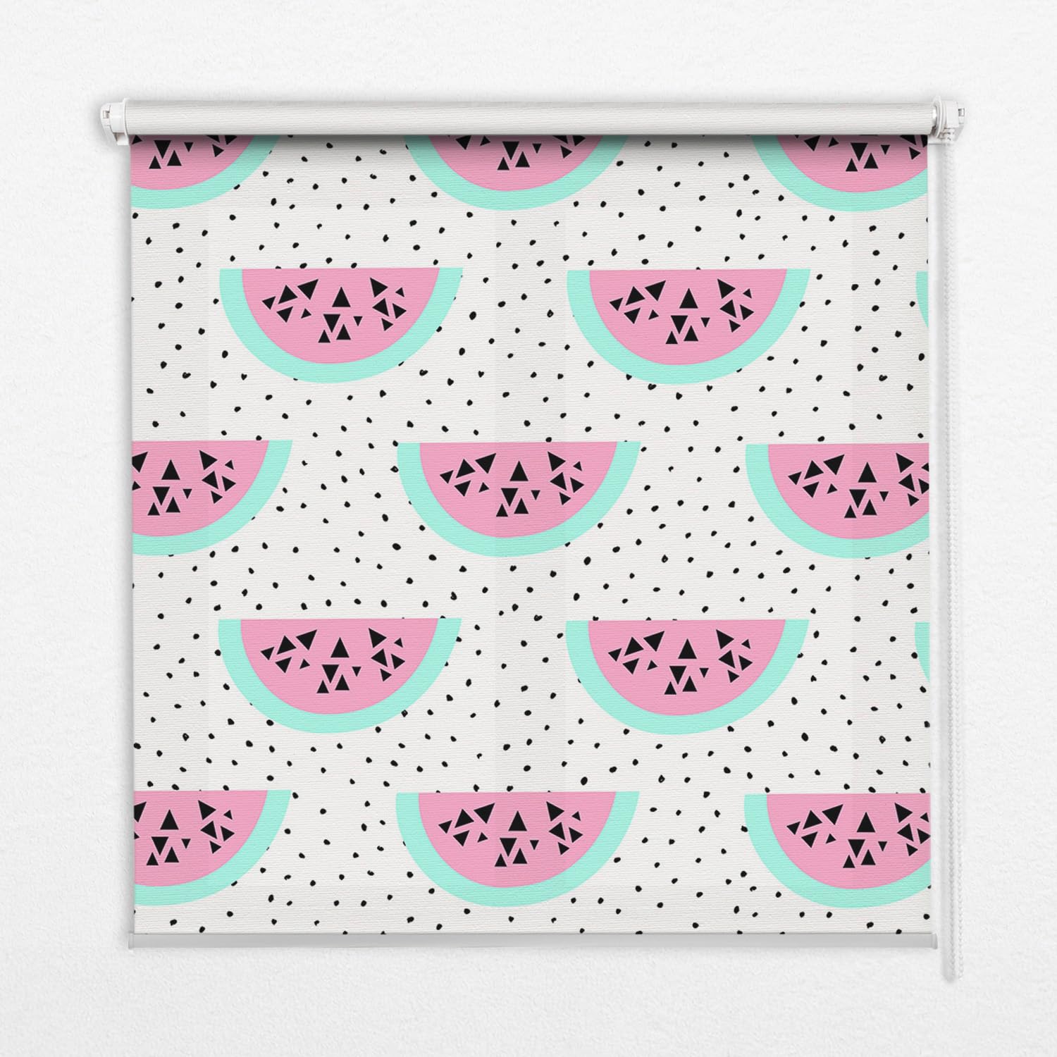 Store enrouleur banne pastèque 60x180 cm pour cuisine et chambre d'enfant