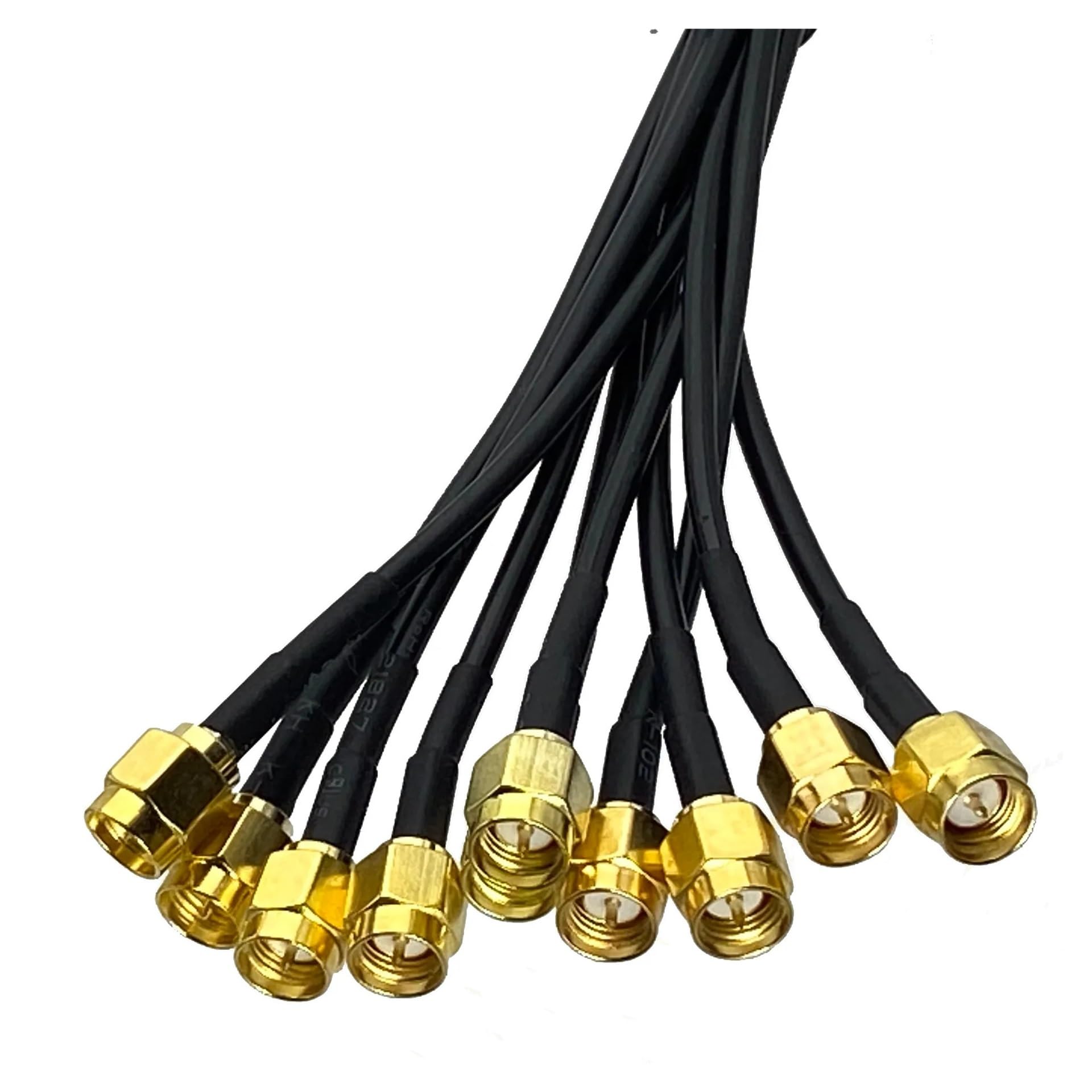 10 Stück RG58 SMA-Buchse, Mutter Auf Männlichen Koaxial-Pigtail