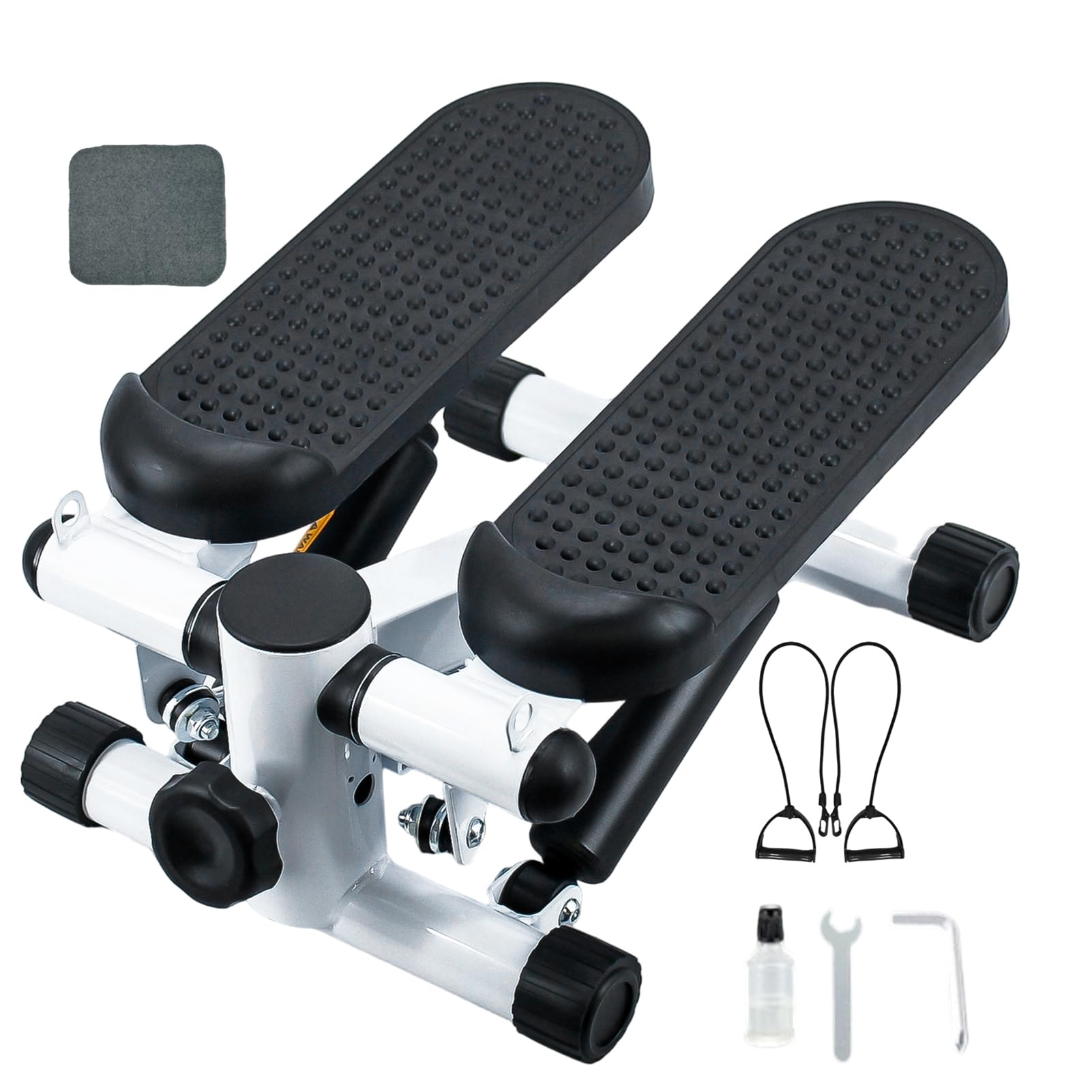 Stepper per Scale Stepper da Cammino con Bande Elastiche | Macchina per Allenamento Completo del Corpo Per Palestra Casa Ufficio Viaggio Fitness Indoor