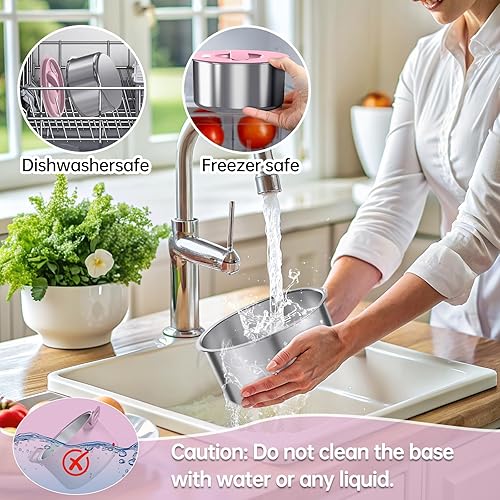 Miniatura 6 de Lonchera eléctrica, calentador de alimentos, contenedor portátil con calefacción de 34 onzas a prueba de fugas para automóvil, camión, oficina,