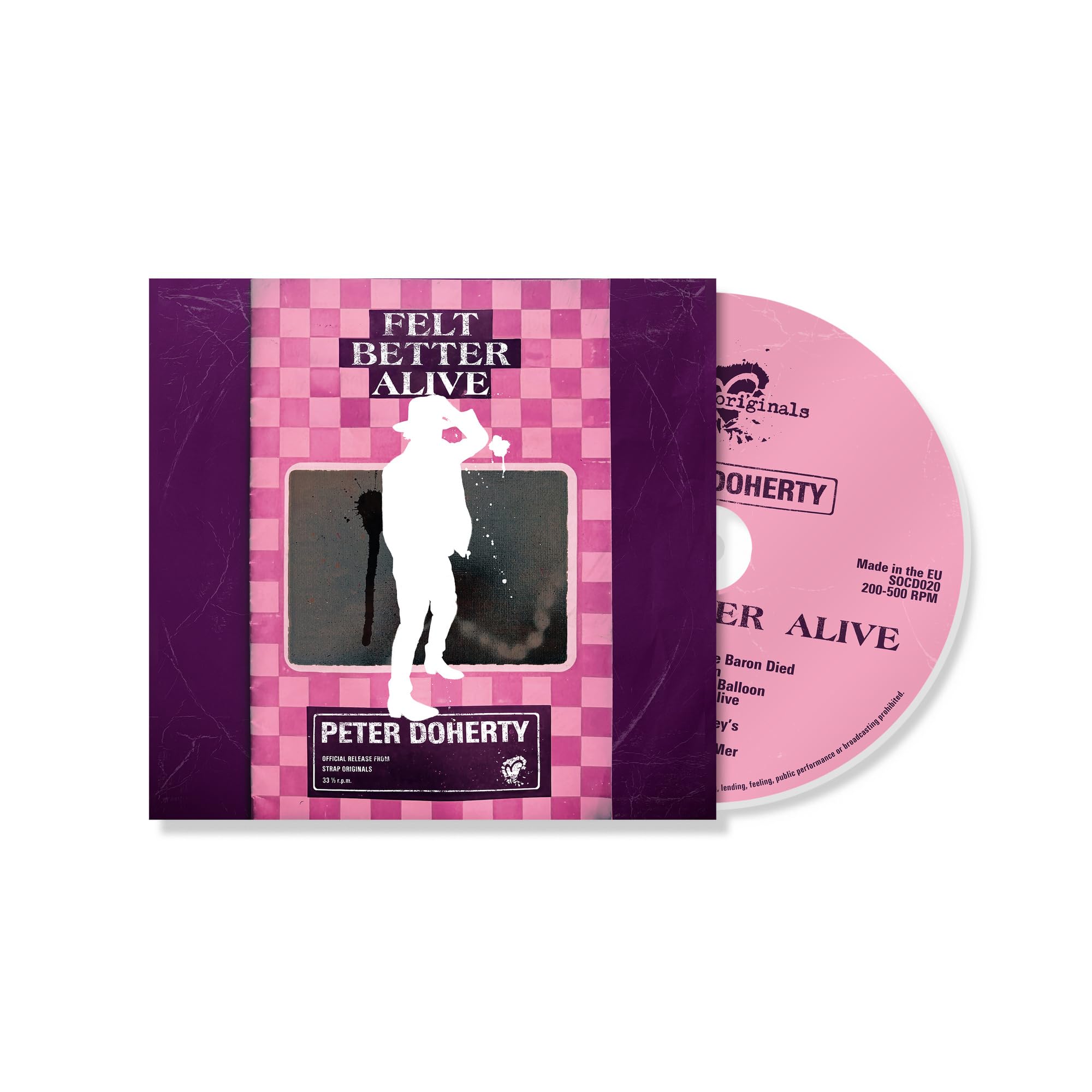 Peter Doherty Felt Better Alive CD New 8721093734390