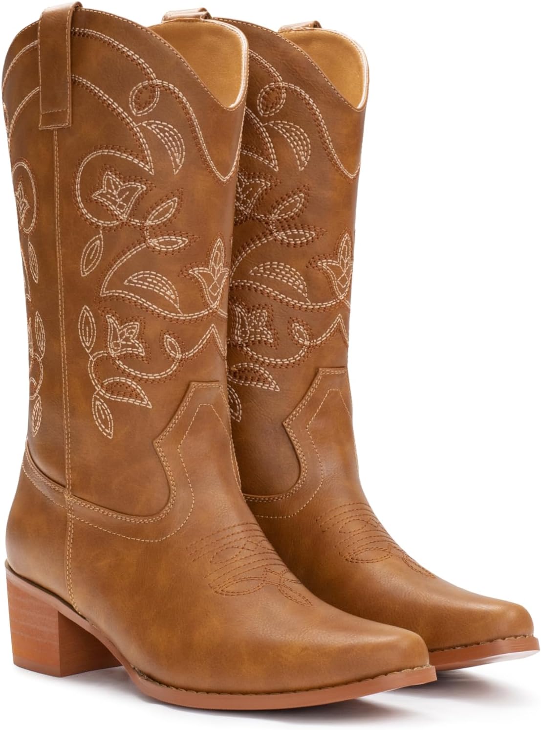 IUV Cowboy Boots For Women Pointy Toe Women's Western Cowgirl Boots... - Picture 64 of 114
