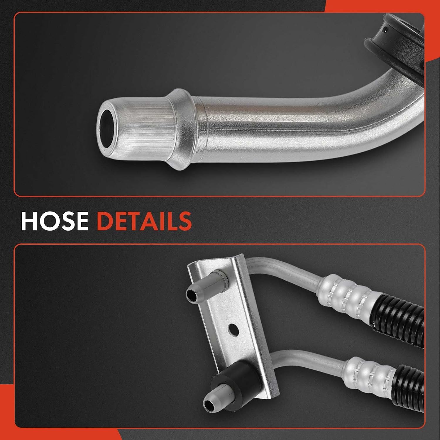A-Premium Automatic Transmission Oil Cooler Line Hose Assembly Compatible with Saturn Ion 2005 2006 2007