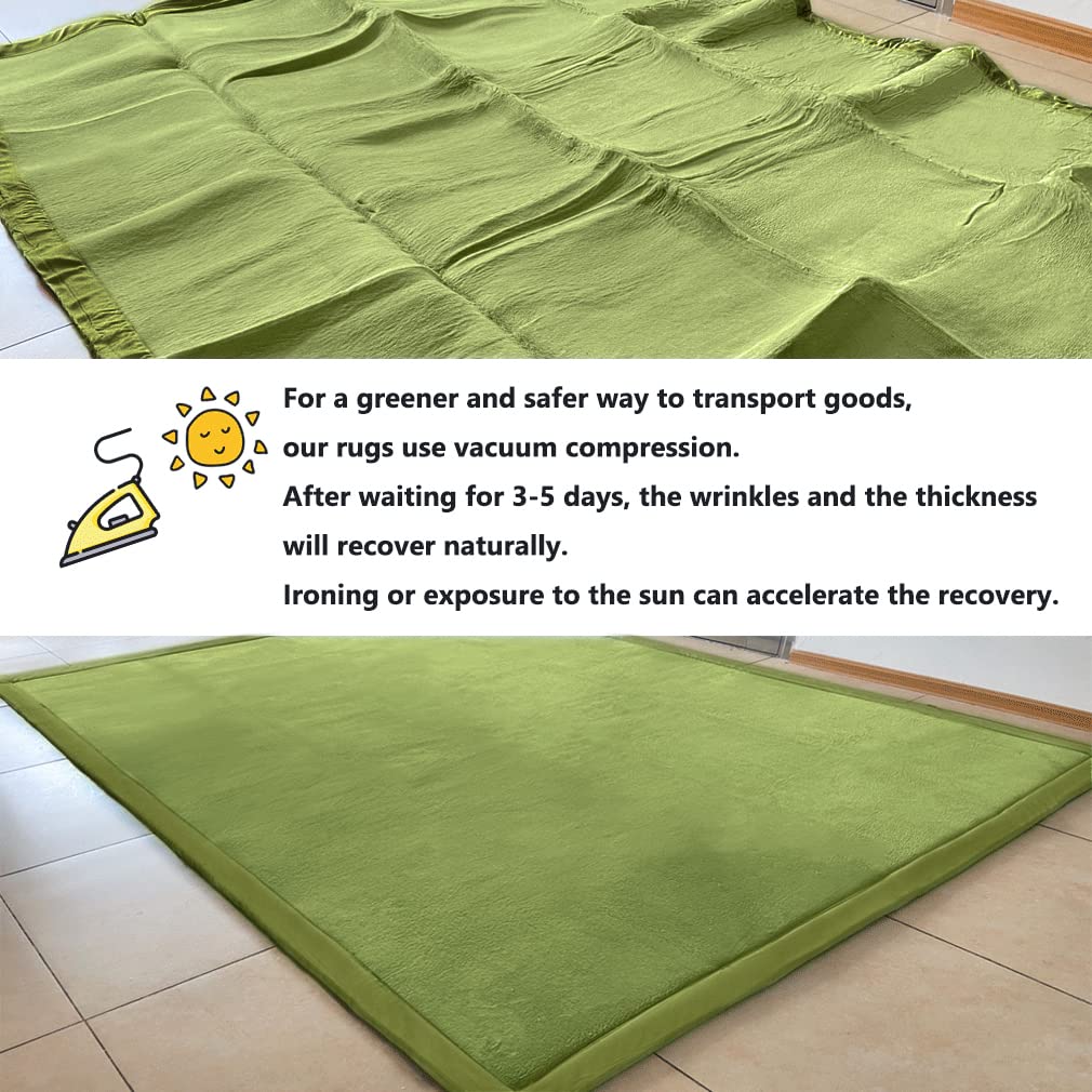 Tappeto In Velluto Di Corallo Per Bambini - Morbido, Antiscivolo, Per Camera E Salotto - Foto 10