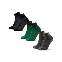 DANISH ENDURANCE Calze Trekking Corte Merino, 3 Paia