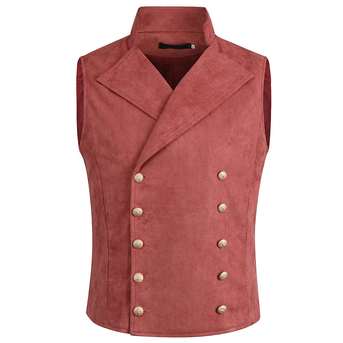 Chaleco de traje para hombre corte ajustado Allthemen cuello alto fiestas de negocios 8