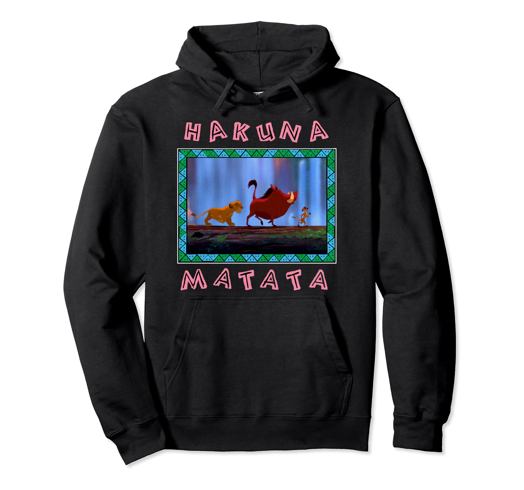 Pull Disney Roi Lion Hakuna Matata Simba Timon Pumba chaud et confortable