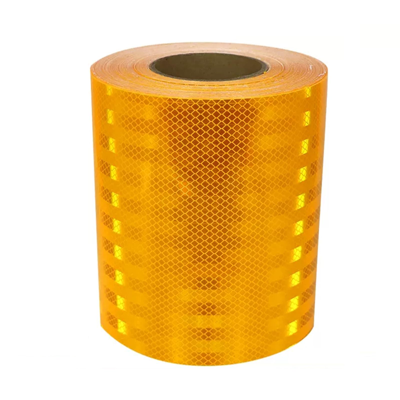 Bandes de sécurité réfléchissantes - 45 m x 20 cm - Étanche - Auto-adhésif - Haute visibilité - Pour remorque, voiture, vélo, camion, moto, extérieur, jaune