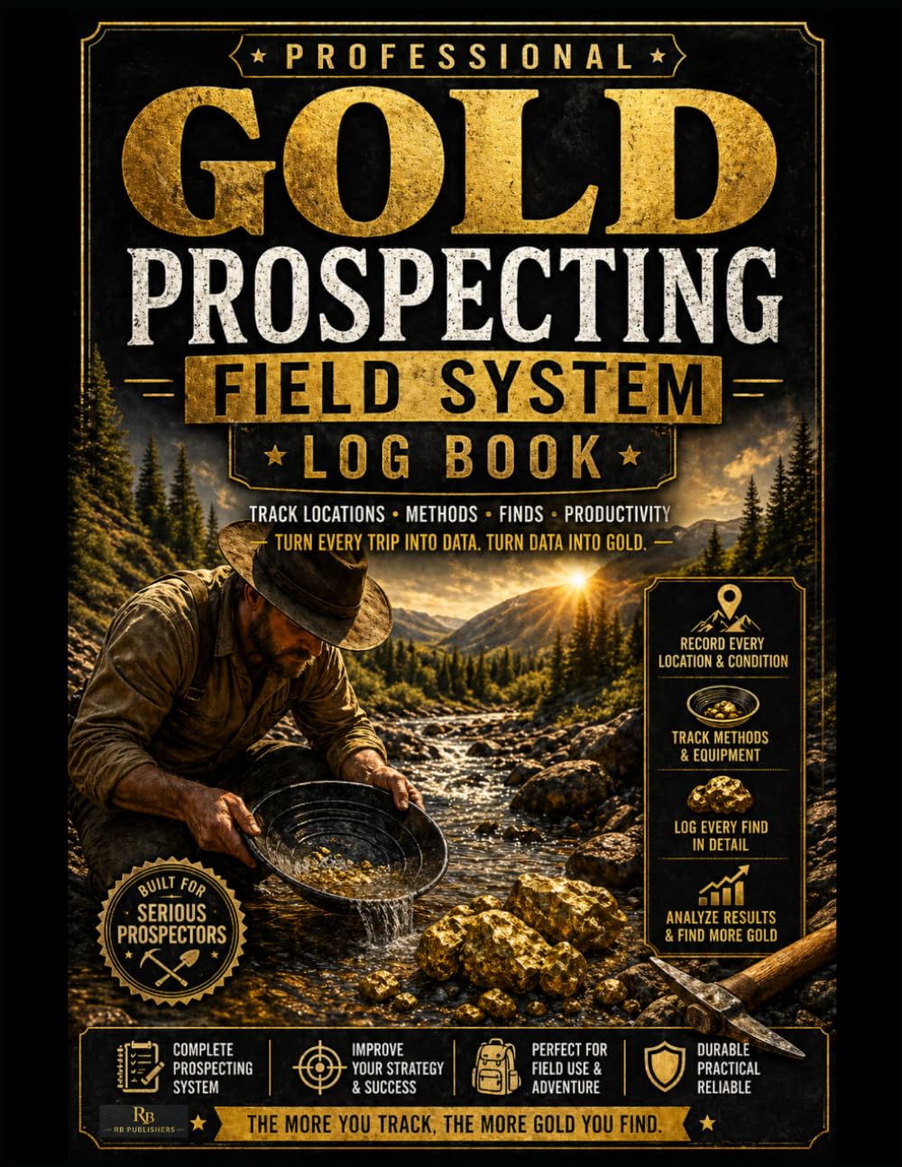 Gold Prospecting Field System Log book
