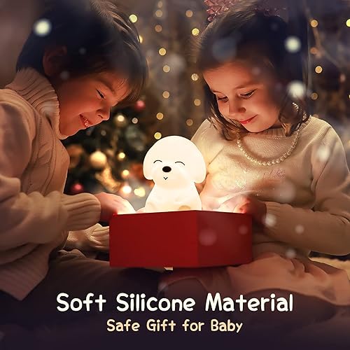 Miniatura 9 de Bonita luz nocturna de conejo con control remoto, regalos de Pascua para niños/niños/adolescentes, lámpara portátil de animales para dormitorio,