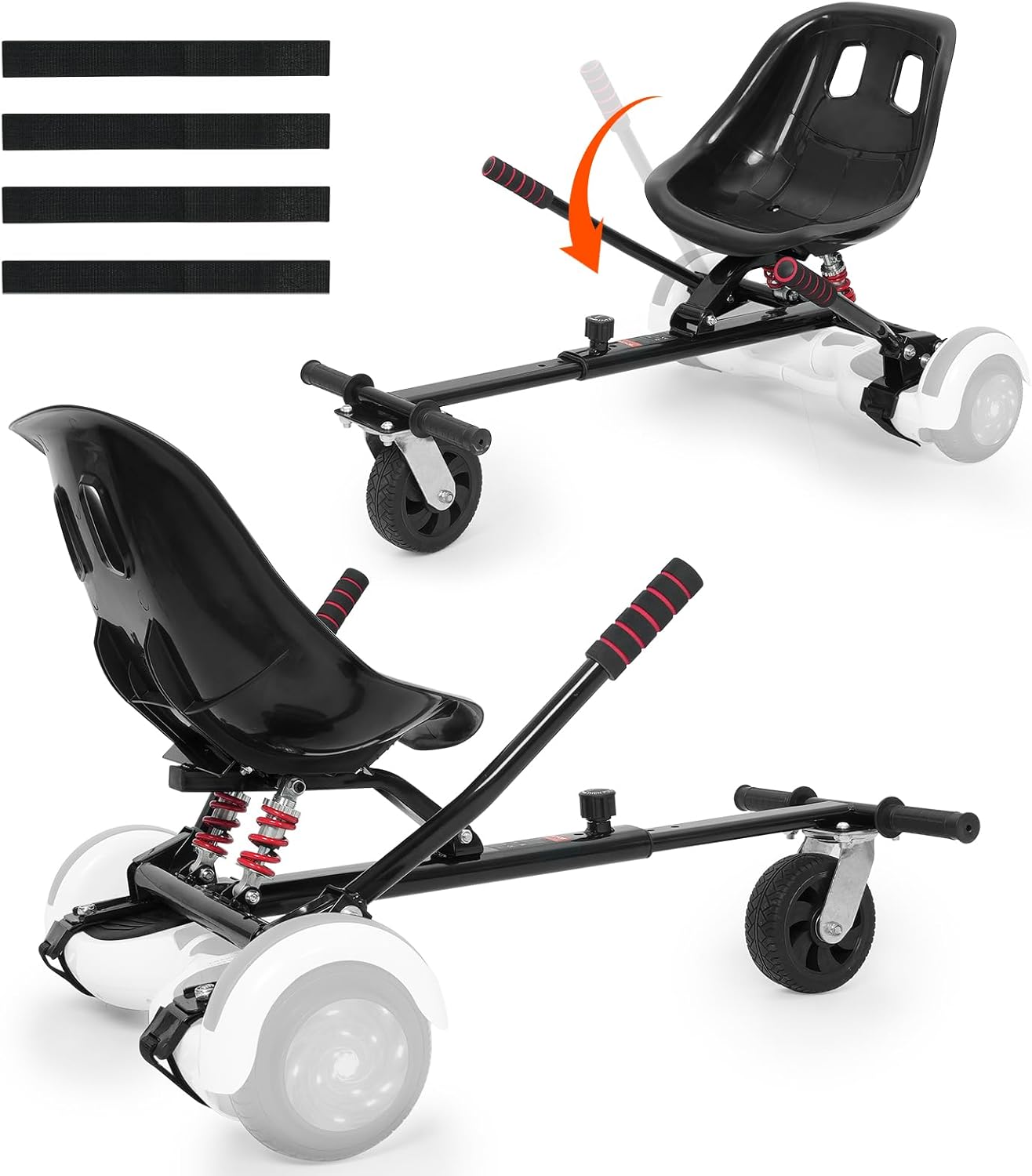 VEVOR Hoverboard Seat Attachment,Hoverboard Go Kart for Kids and Adults