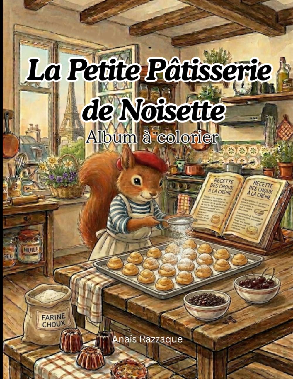 La Petite Pâtisserie de Noisette: album a colorier