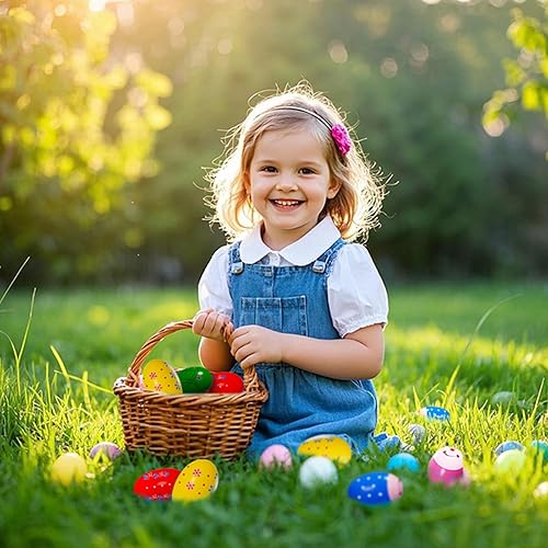 Miniatura 6 de Paquete de 6 pompones musicales de percusión de madera, rellenos de calcetines para niños de 1 a 3 años, rellenos de calcetines de Navidad, huevos