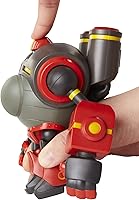 Vista 6 de Mega Man Fully Charged Figura de acción de 7 pulgadas Guts Man