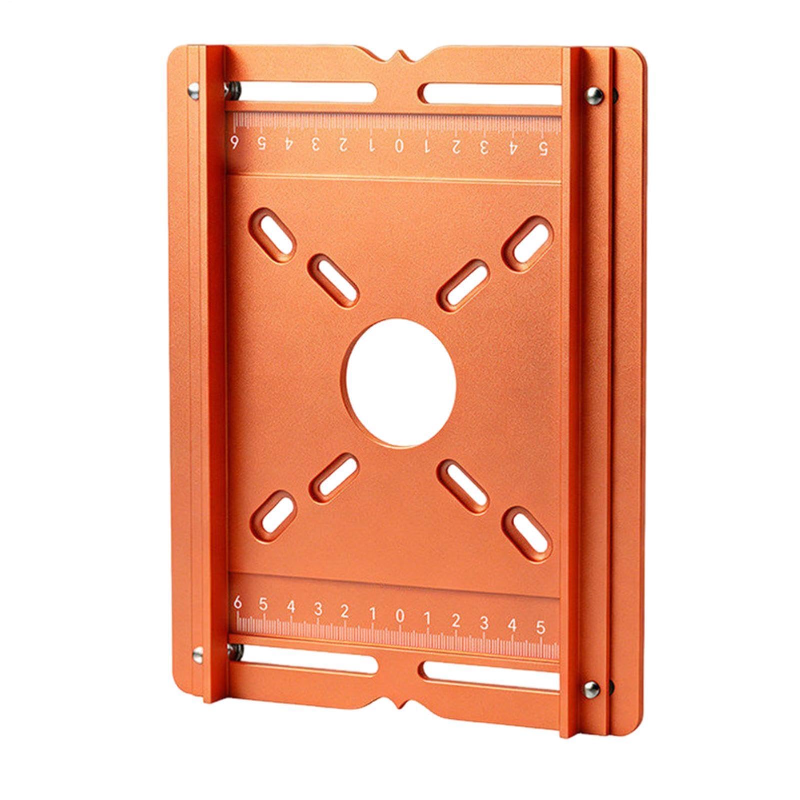 Router Plate Insert, Aluminum Accurate Stable Anti-Slip Lift Plate