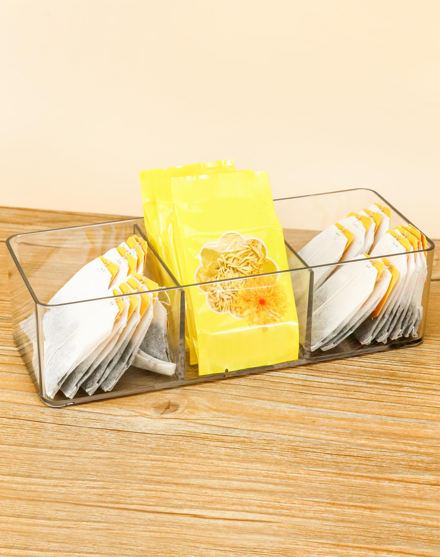 Boîte De Rangement En Acryl Pour Sachets De Thé - Organisez Les Sachets