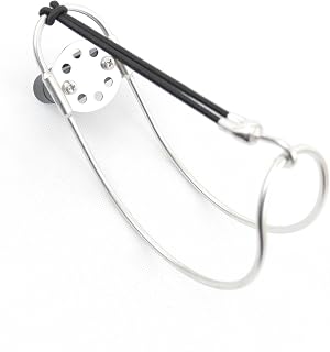 MiDMarine Lifebuoy Ring Horseshoe holder Stainless Steel Rail Mount