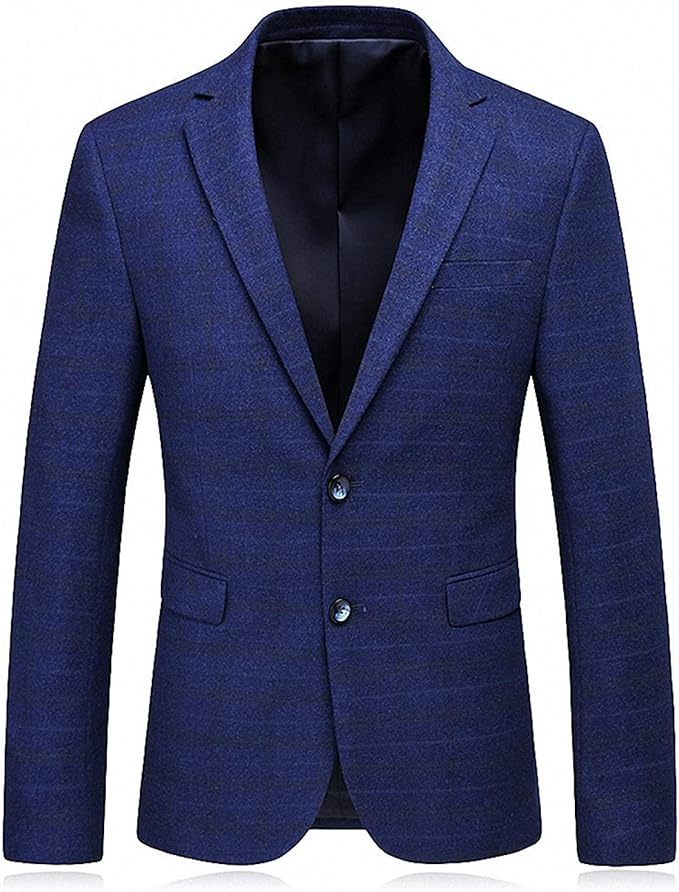 Hommes Blazer Blazer De Soir?�e De Mariage Partie Style Simple ?? Carreaux Costume Veste Blazer 