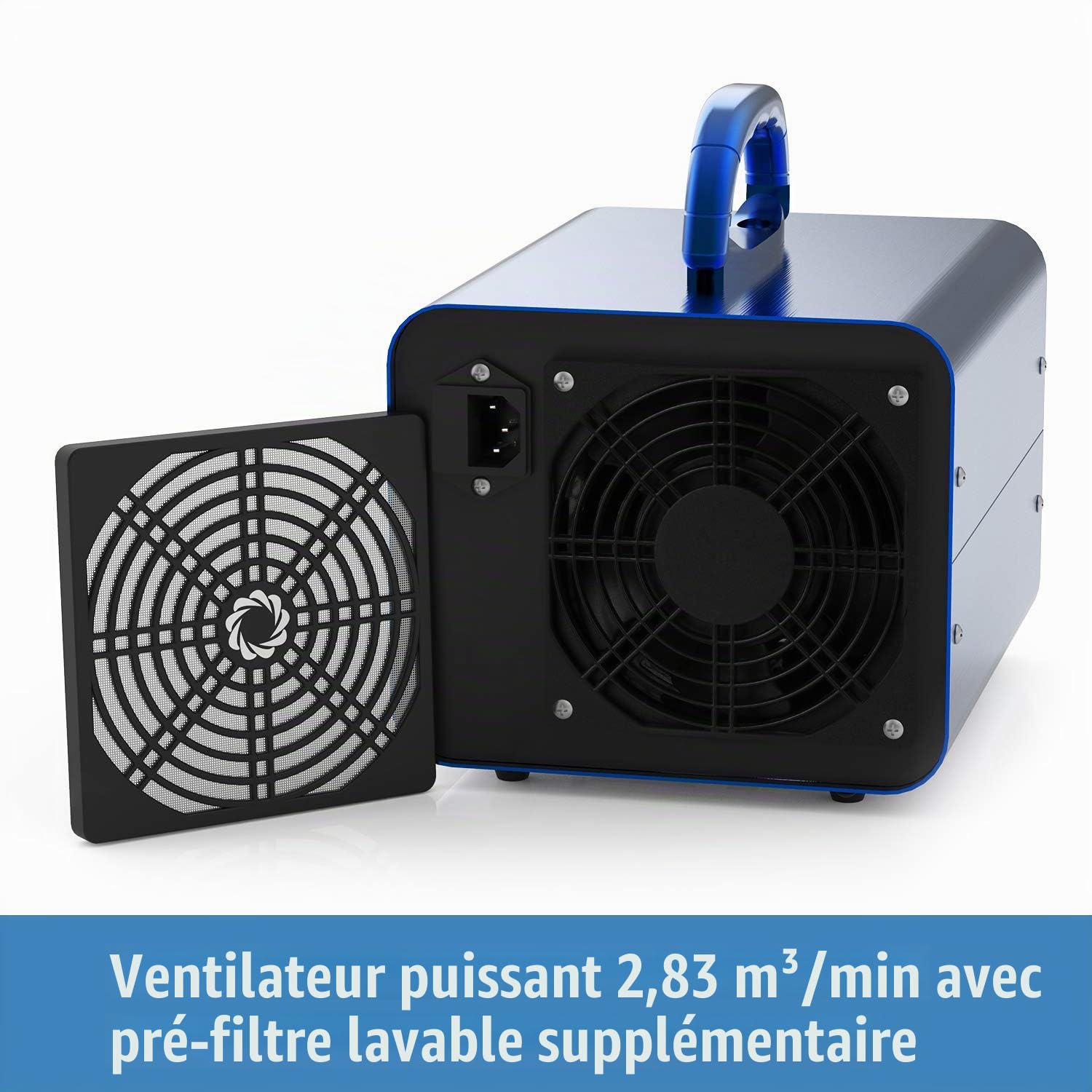 Airthereal MA10K-PRODIGI Générateur d'ozone haute performance pour éliminer les odeurs - Ioniseur d'air O3 pour les grandes pièces, les voitures et la fumée - Puissance et minuterie réglables pour les