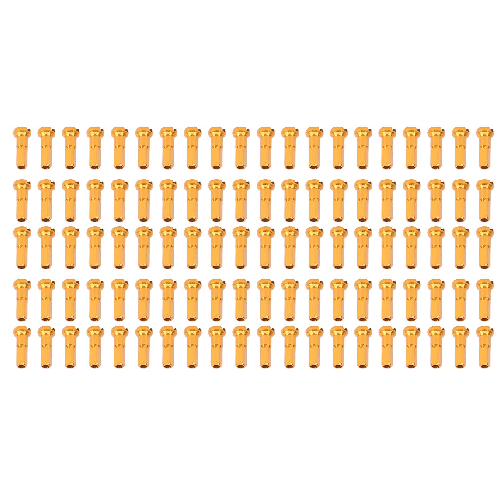 Spoke Cap, 14x6mm 54g Spoke Nipple Cover, Outdoor Cycling Accessory Adult Kids Spokes (ZIZEVng3dm6b4kq-12)