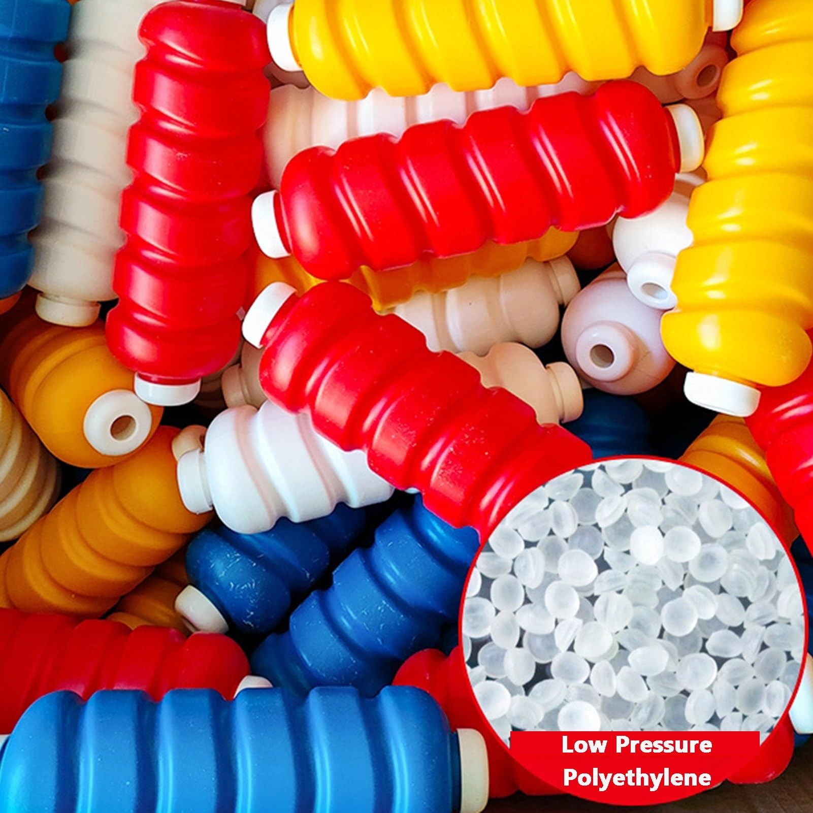 Kit di divisori per corsie da Piscina: 18 Metri (59,1 Piedi) di Corda Galleggiante di Sicurezza e Boe in plastica, Ideale per la Sicurezza in Piscina e per Il Nuoto agonistico.