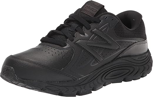 New Balance Men's 840 V3 Walking Shoe, Black/White, 10 X-Wide