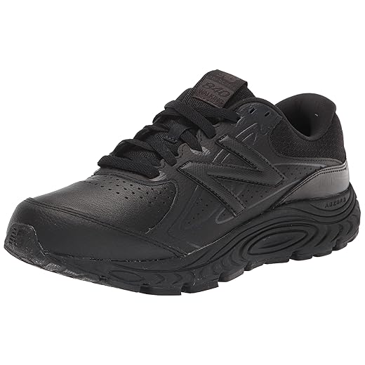 New Balance Men's 840 V3 Walking Shoe, Black/White, 10 X-Wide