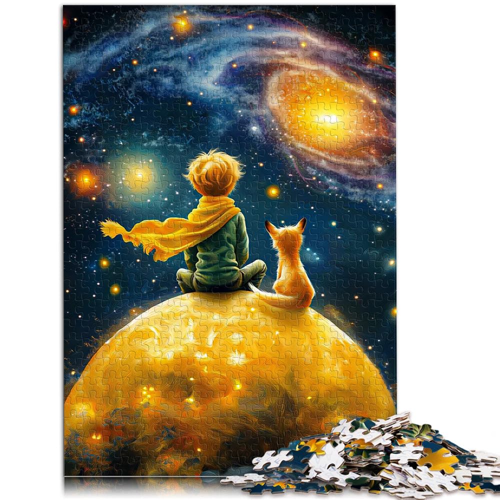 Rompecabezas de 2000 Piezas para Adolescentes El Principito y el Zorro Juego desafiante con Piezas de Formas aleatorias Que se entrelazan Completamente 70x100cm